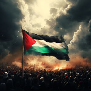 "Unite for Palestine: Breaking Chains, Building Hope. Your donation paves the way to liberation."